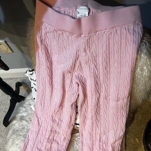 Charter Club Light Pink Cable Knit Pants